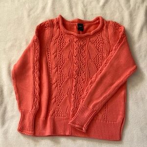 Gap sweater. Pinkish/orange. Size L
